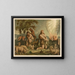 Golden Bible Painting of the Classics - Jan Ladislaw Skora — framed artwork on a wall