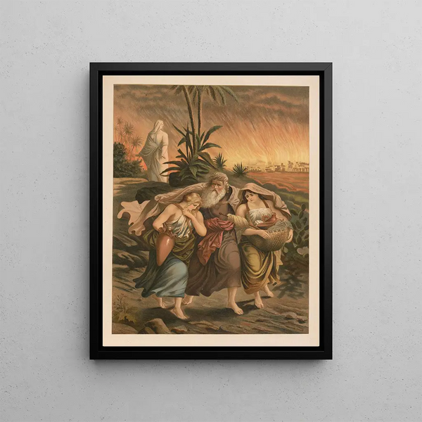 The Classic Gold Bible Pl016 - Jan Ladislaw Skora — framed artwork on a wall