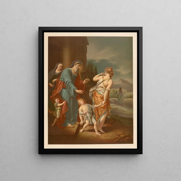 La Bible des Classiques d'Or Pl017 - Jan Ladislaw Skora — framed artwork on a wall