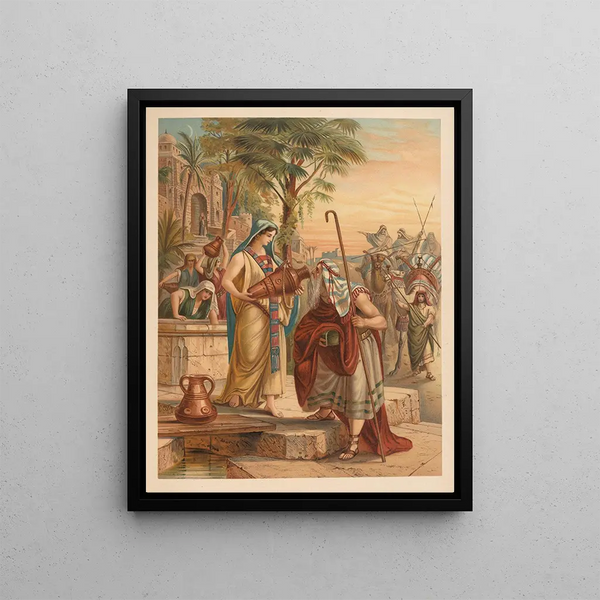 Bible złota classique Pl020 - Jan Ladislaw Skora — framed artwork on a wall