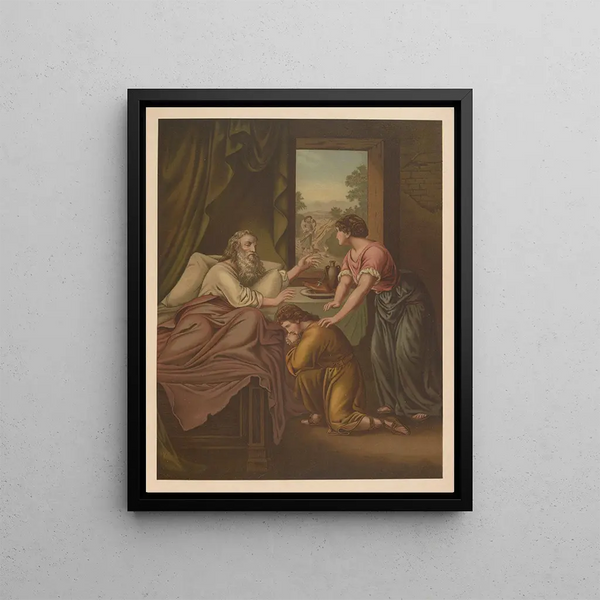 Bible złota classique Pl021 - Jan Ladislaw Skora | Painting — framed artwork on a wall