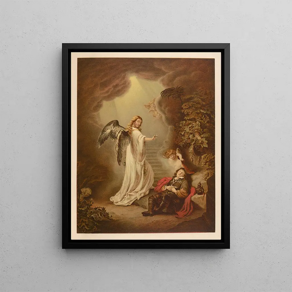 Bible złota classique Pl022 - Jan Ladislaw Skora — framed artwork on a wall