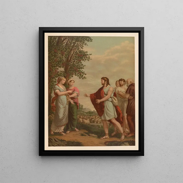 Bible złota classique Pl024 - Jan Ladislaw Skora — framed artwork on a wall