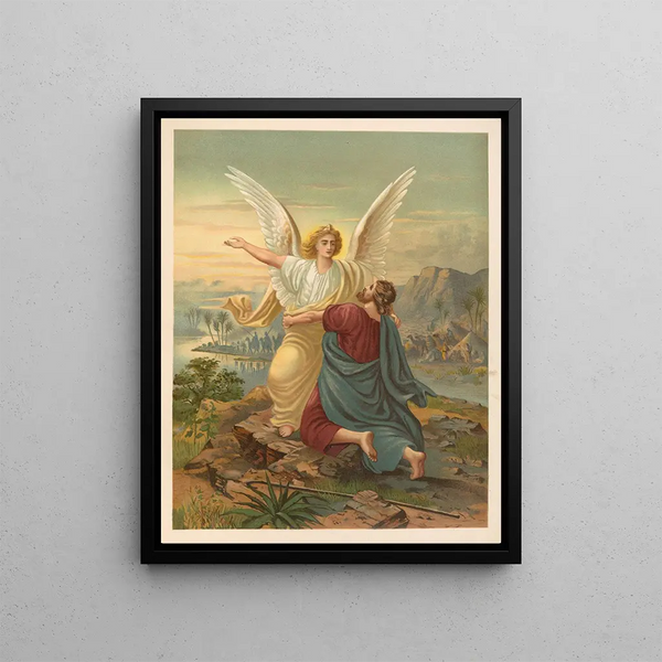 Bible złota classique Pl026 - Jan Ladislaw Skora — framed artwork on a wall