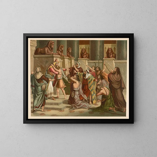 Bible dorée des classiques - Jan Ladislaw Skora — framed artwork on a wall