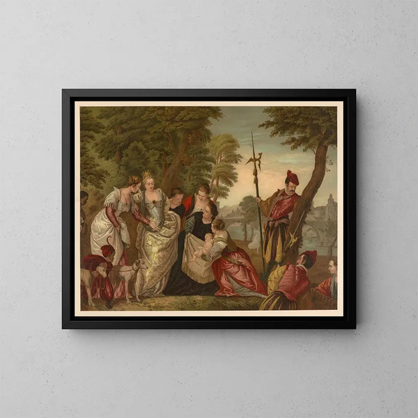 Bible dorée des classiques - Jan Ladislaw Skora — framed artwork on a wall
