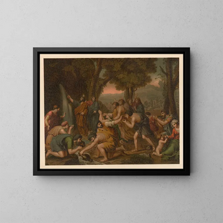 Bible dorée des classiques - Jan Ladislaw Skora — framed artwork on a wall