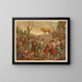 Golden Bible Painting of the Classics - Jan Ladislaw Skora — framed artwork on a wall