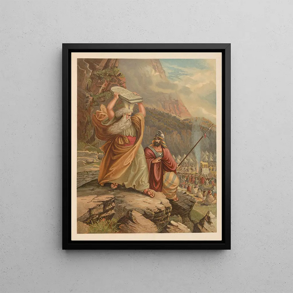 Bible złota classique Pl041 - Jan Ladislaw Skora — framed artwork on a wall
