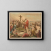 Golden Bible Painting of the Classics - Jan Ladislaw Skora — framed artwork on a wall
