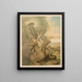 Bible classique dorée Pl045 - Jan Ladislaw Skora — framed artwork on a wall