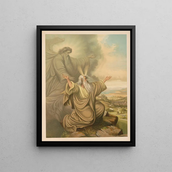 Bible classique dorée Pl045 - Jan Ladislaw Skora — framed artwork on a wall