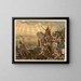 Golden Bible Painting of the Classics Pl046 - Jan Ladislaw Skora — framed artwork on a wall