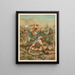 The Classic Golden Bible Pl049 - Jan Ladislaw Skora — framed artwork on a wall