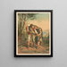 a classic gilded Bible Pl051 - Jan Ladislaw Skora — framed artwork on a wall