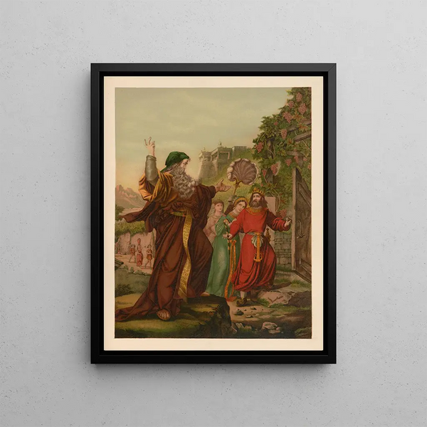 Bible złota classique Pl054 - Jan Ladislaw Skora — framed artwork on a wall