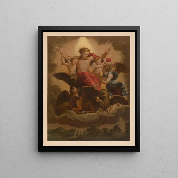 Bible złota classique Pl056 - Jan Ladislaw Skora — framed artwork on a wall