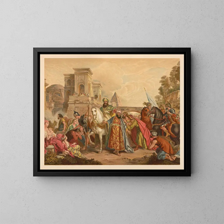 Bible dorée des classiques Pl059 - Jan Ladislaw Skora — framed artwork on a wall