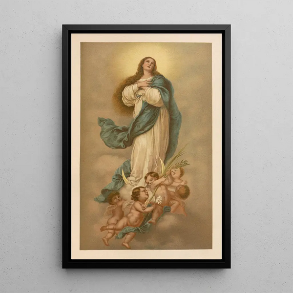 Golden Bible Painting of the Classics Pl067 - Jan Ladislaw Skora — framed artwork on a wall