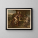 Golden Bible Painting of the Classics - Jan Ladislaw Skora — framed artwork on a wall