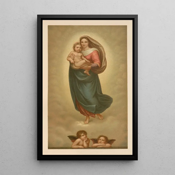 Bible dorée des classiques Pl073 - Jan Ladislaw Skora — framed artwork on a wall