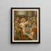 La Bible classique dorée Pl077 - Jan Ladislaw Skora — framed artwork on a wall