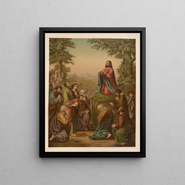Bible złota classique Pl082 - Jan Ladislaw Skora — framed artwork on a wall