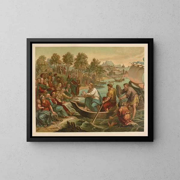 Bible dorée des classiques Pl084 - Jan Ladislaw Skora — framed artwork on a wall
