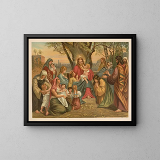 Bible dorée des classiques - Jan Ladislaw Skora — framed artwork on a wall