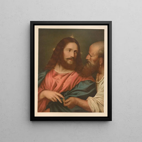 Bible złota classique Pl089 - Jan Ladislaw Skora — framed artwork on a wall