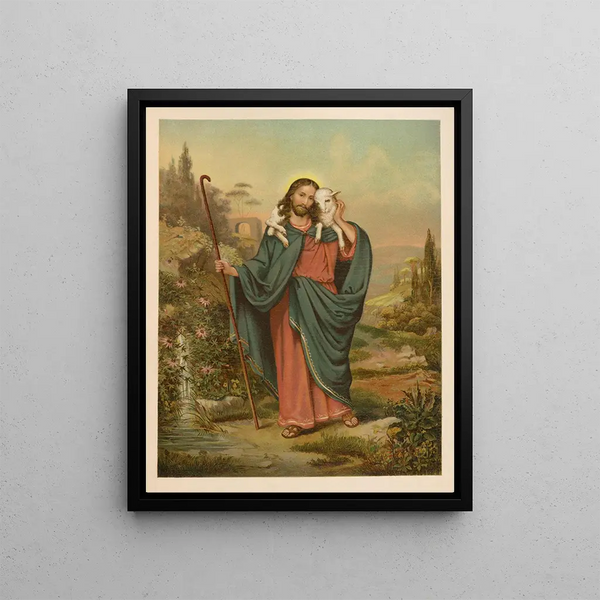 Bible classique dorée Pl090 - Jan Ladislaw Skora — framed artwork on a wall