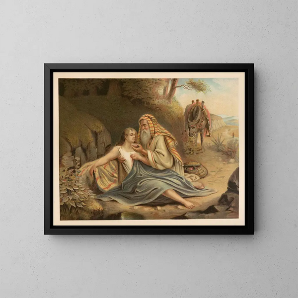 Bible dorée des classiques - Jan Ladislaw Skora — framed artwork on a wall