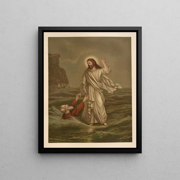 Bible złota classique Pl094 - Jan Ladislaw Skora — framed artwork on a wall
