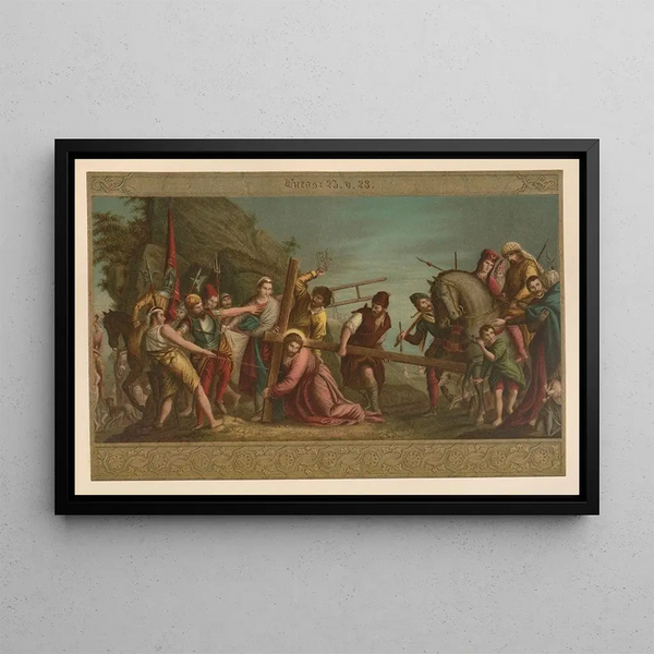 Biblia złota klasyków Pl104 - Jan Ladislaw Skora — framed artwork on a wall
