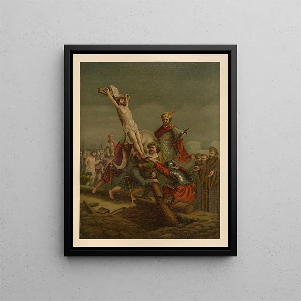 Biblia złota classique Pl106 - Jan Ladislaw Skora — framed artwork on a wall