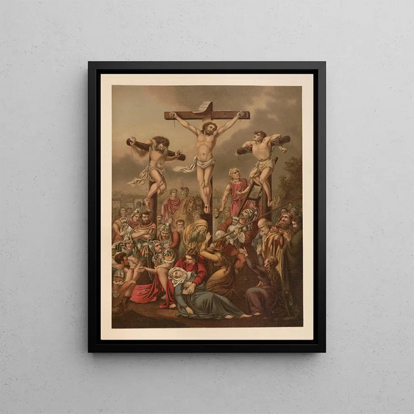 Biblia złota classique Pl107 - Jan Ladislaw Skora — framed artwork on a wall