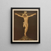 Bible złota classique Pl109 - Jan Ladislaw Skora — framed artwork on a wall