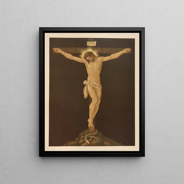 Bible złota classique Pl109 - Jan Ladislaw Skora — framed artwork on a wall