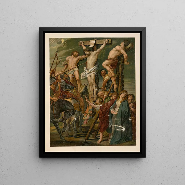 La Bible złota Classics Pl1 - Jan Ladislaw Skora — framed artwork on a wall