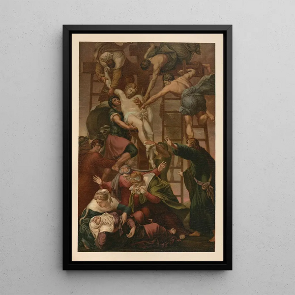 Bible dorée des classiques Pl111 - Jan Ladislaw Skora — framed artwork on a wall