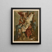 Bible złota classique Pl112 - Jan Ladislaw Skora — framed artwork on a wall