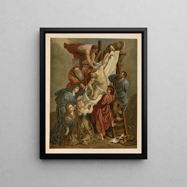 Bible złota classique Pl112 - Jan Ladislaw Skora — framed artwork on a wall