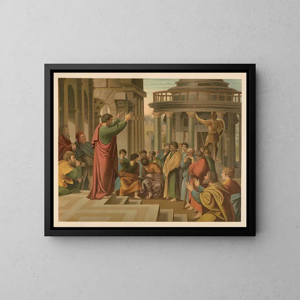 Bible dorée des classiques Pl124 - Jan Ladislaw Skora — framed artwork on a wall