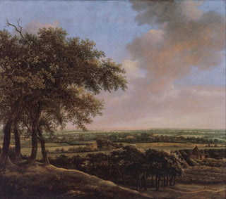 Landscape with Four Trees - Jan Lagoor — artwork view