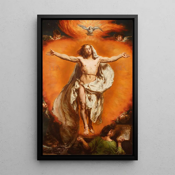 Ascension - Jan Matejko — framed artwork on a wall