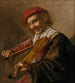 The Violinist - Jan Miense Molenaer — artwork view