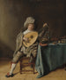 Self-portrait as a lute player - Jan Miense Molenaer — artwork view