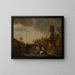 Tirer pour un prix - Jan Miense Molenaer — framed artwork on a wall
