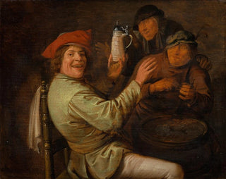 The Five Senses: L'Ouïe - Jan Miense Molenaer — artwork view