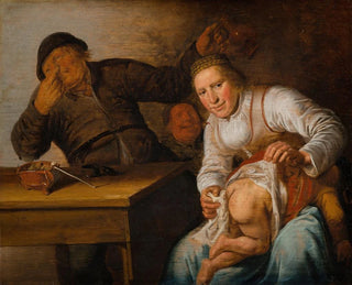 The Five Senses: L'Odorat - Jan Miense Molenaer — artwork view